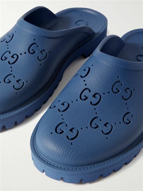 gucci clogs rubber women's